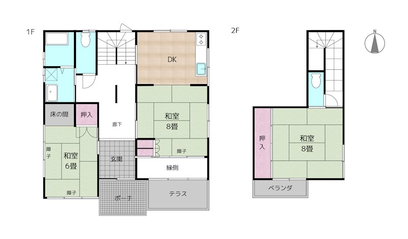 間取図・土地図