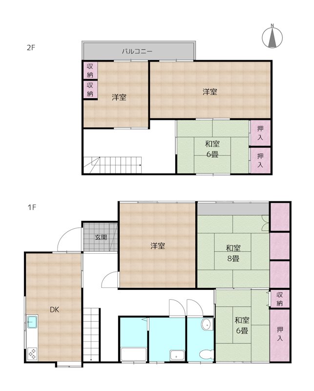 間取図・土地図