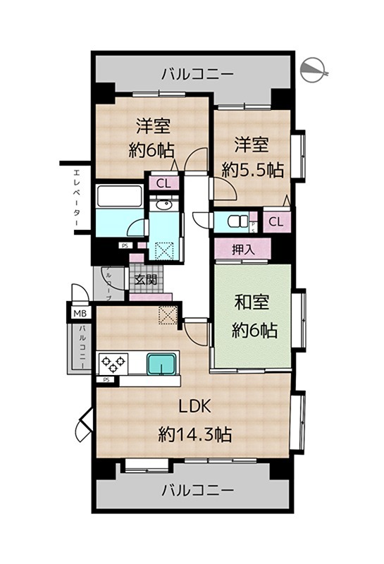 間取図・土地図