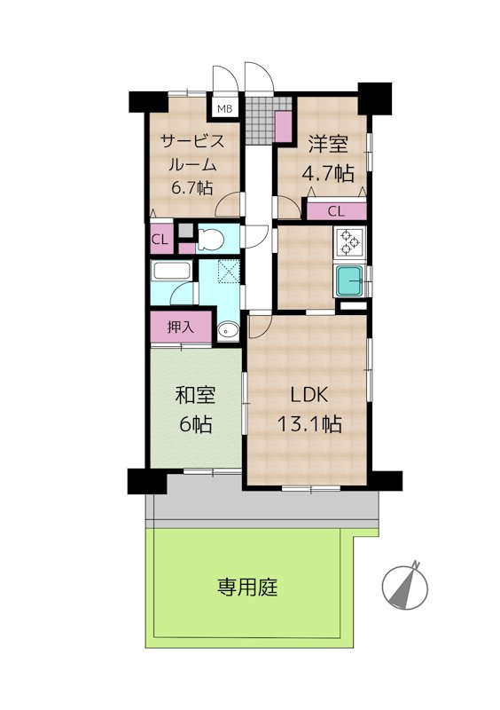 間取図・土地図
