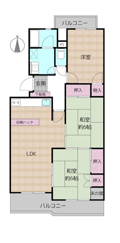 間取図・土地図