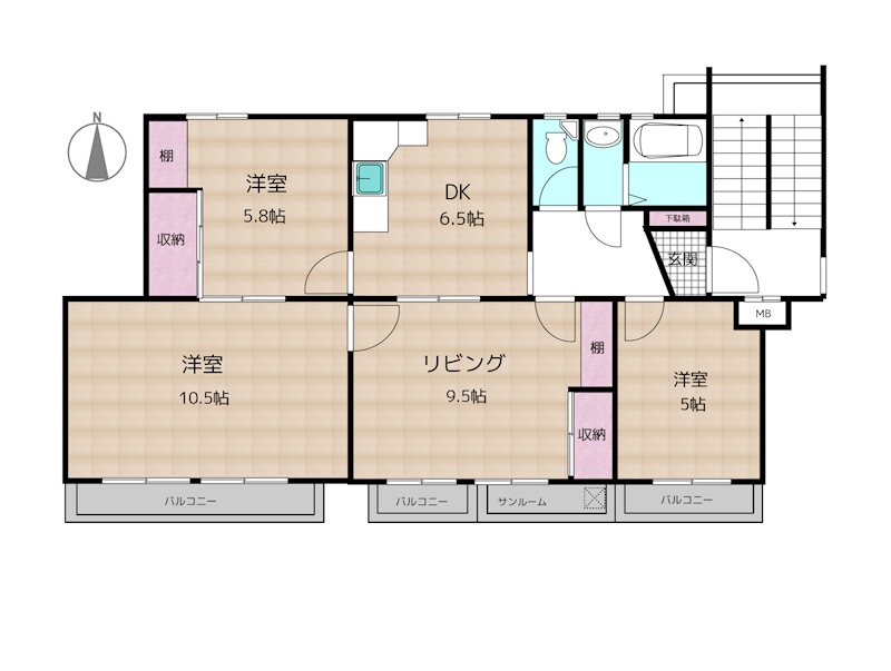 間取図・土地図