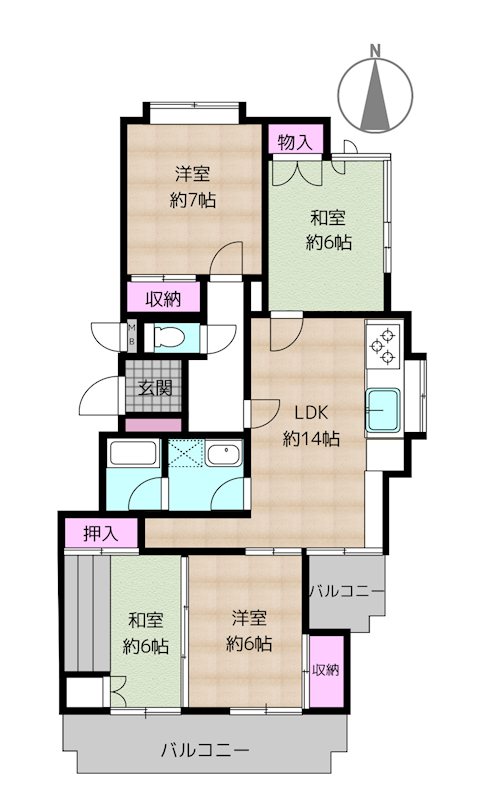 間取図・土地図