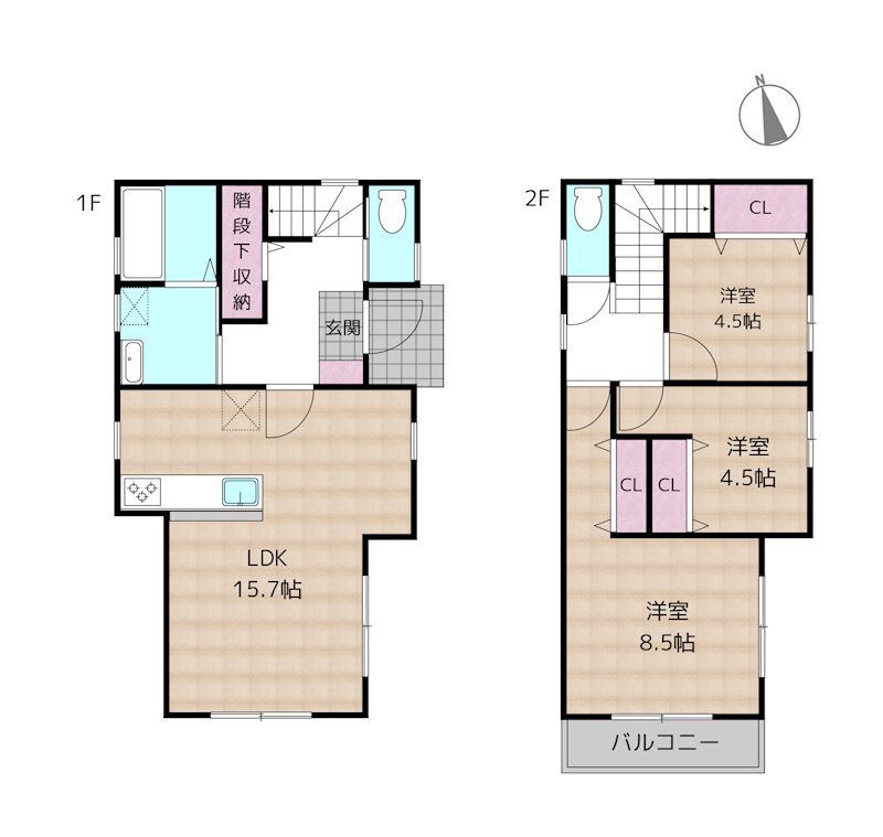 間取図・土地図