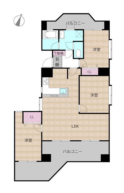 間取図・土地図
