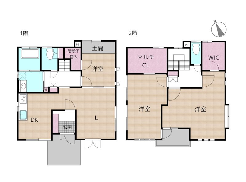 間取図・土地図