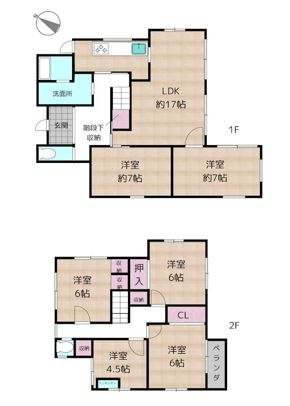 間取図・土地図