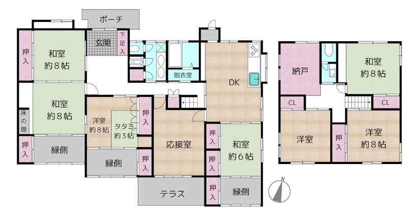 間取図・土地図