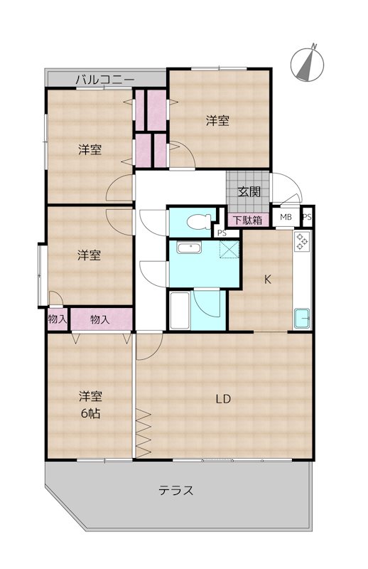 間取図・土地図