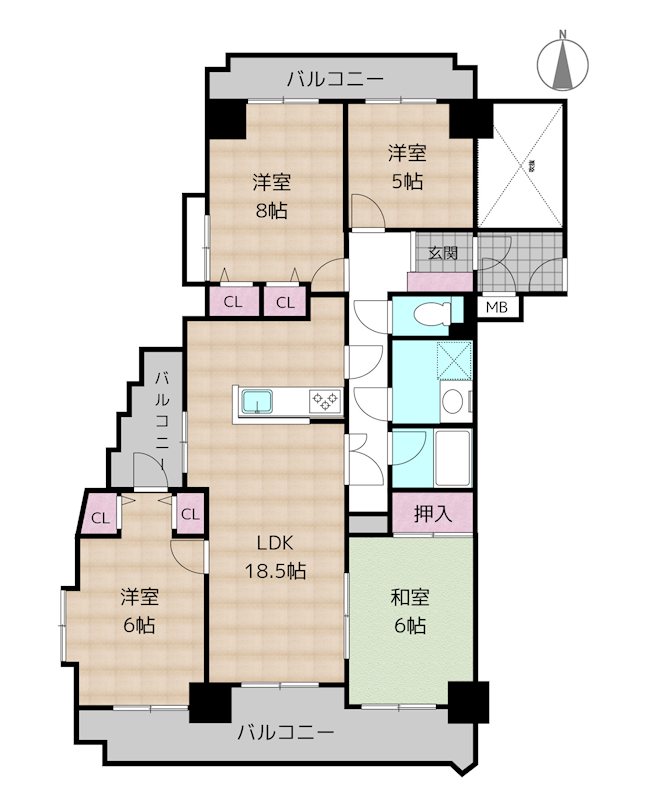 グローリアス長久手の図面