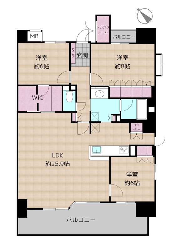 間取図・土地図