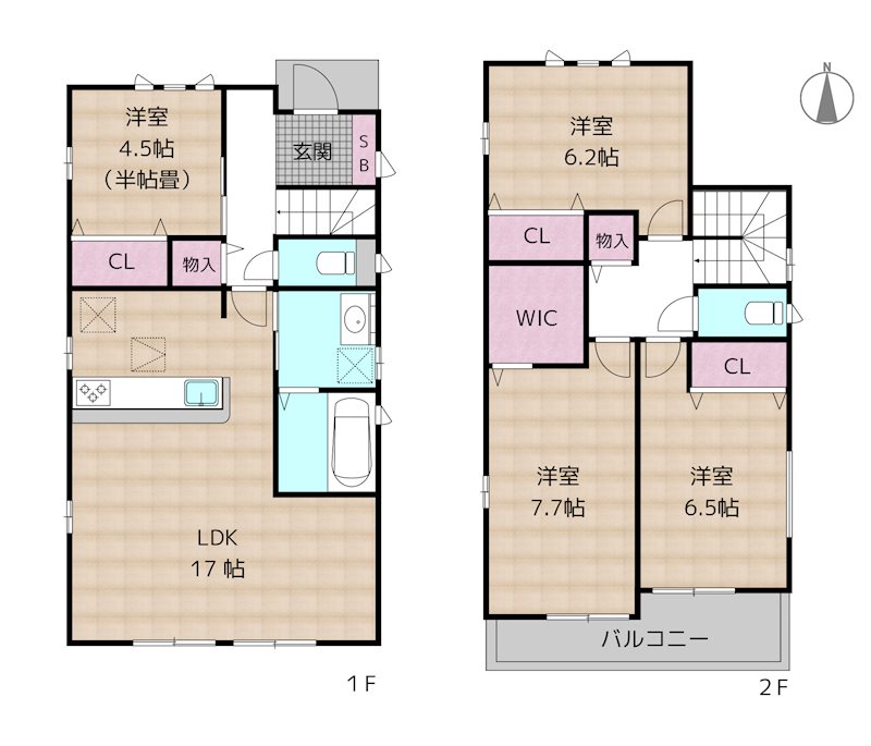 間取図・土地図