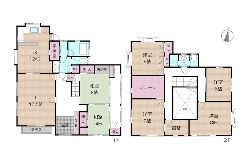 間取図・土地図