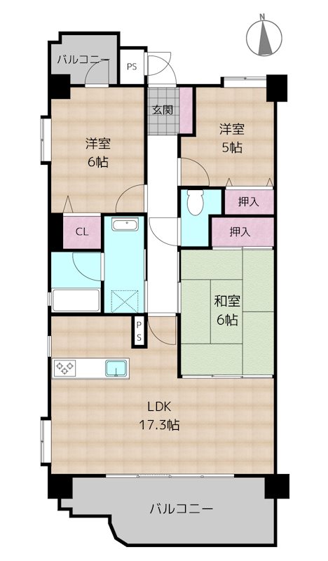 間取図・土地図