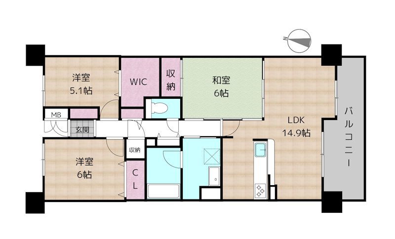 間取図・土地図