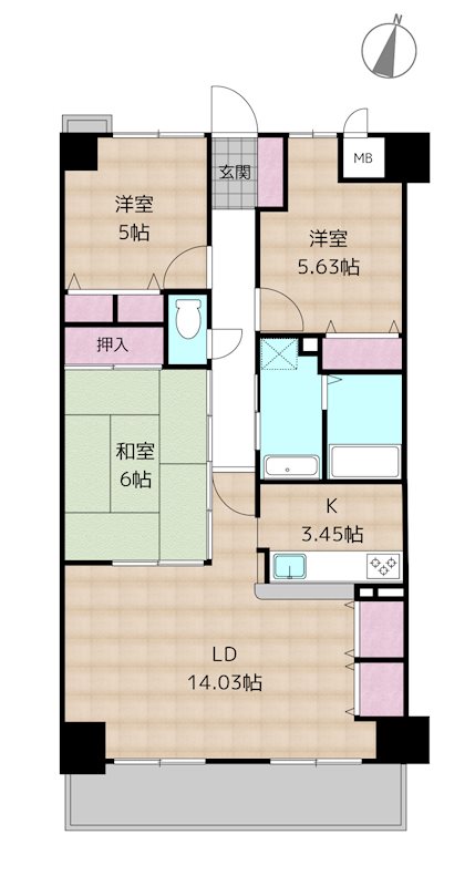 間取図・土地図