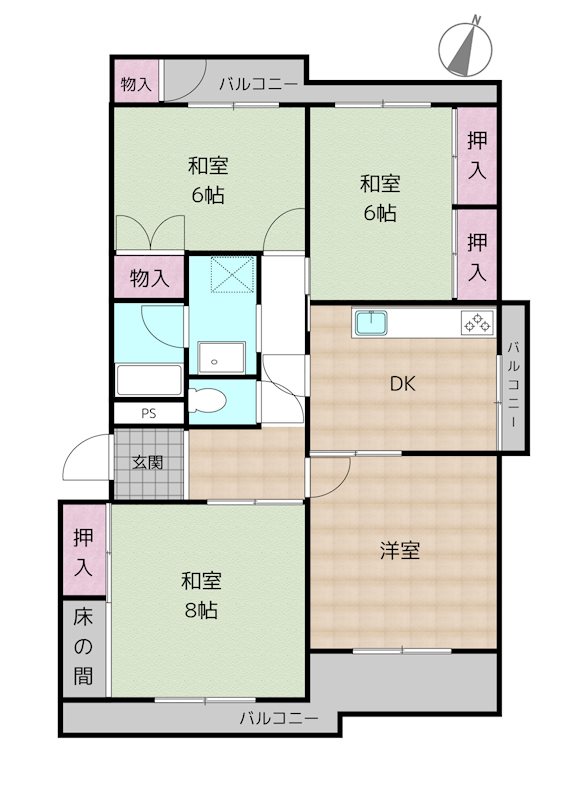 間取図・土地図