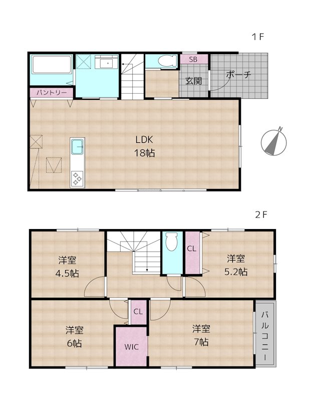 間取図・土地図