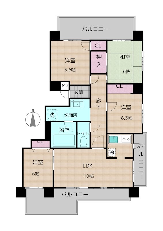 間取図・土地図