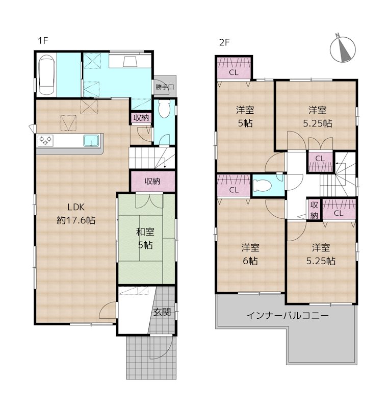 間取図・土地図