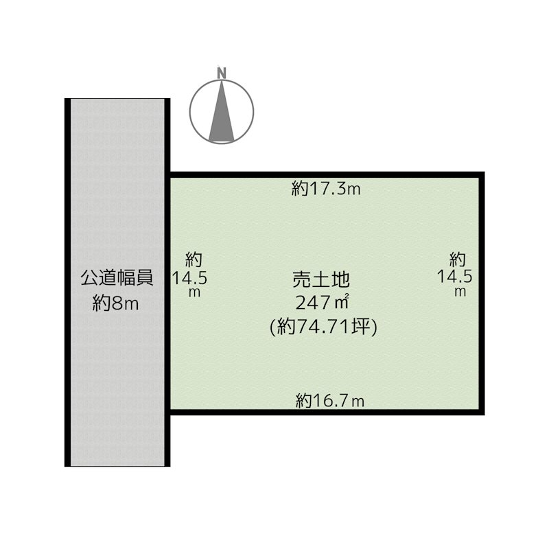 間取図・土地図