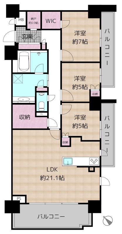 間取図・土地図