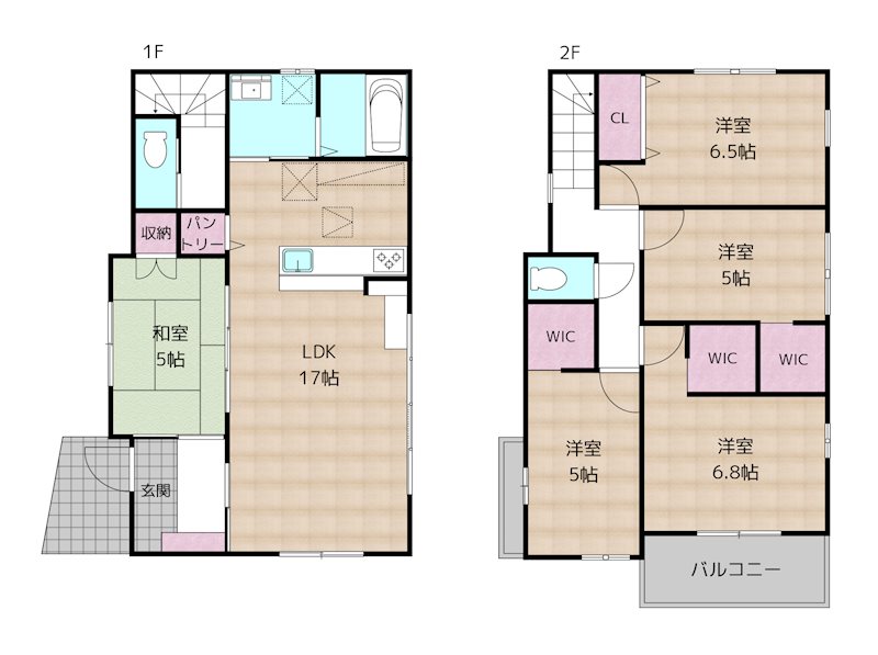 名古屋市守山区西城1丁目 3号棟 新築一戸建て