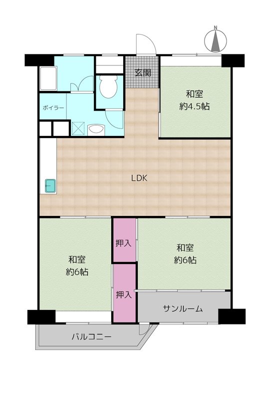 間取図・土地図