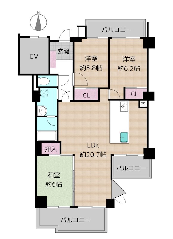 間取図・土地図