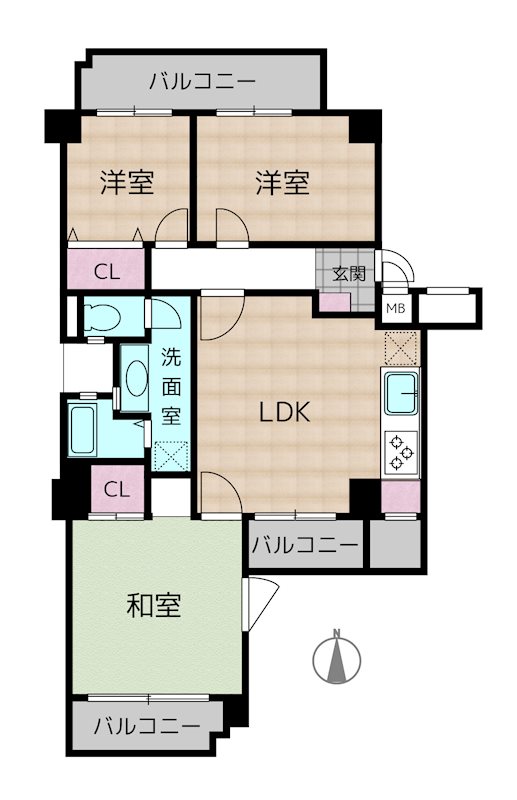 間取図・土地図