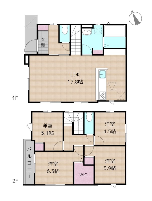 間取図・土地図
