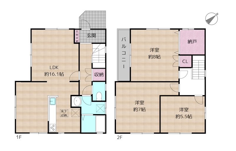 間取図・土地図