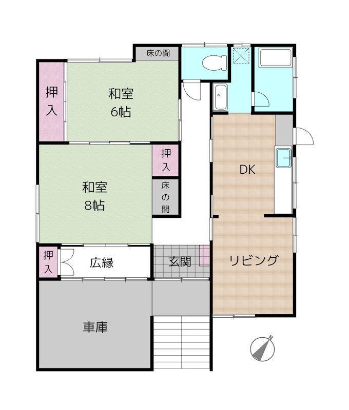 間取図・土地図