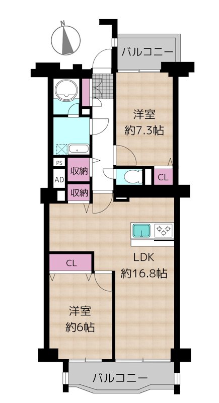 間取図・土地図