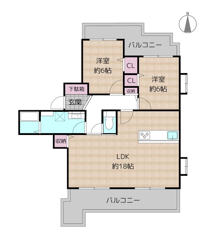 真栄マンション原の図面
