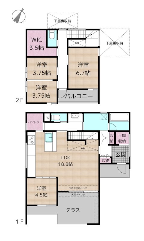 間取図・土地図