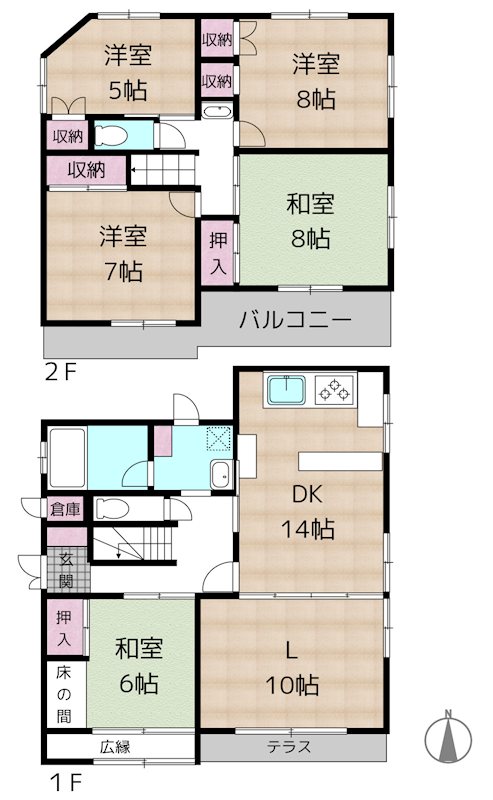 間取図・土地図