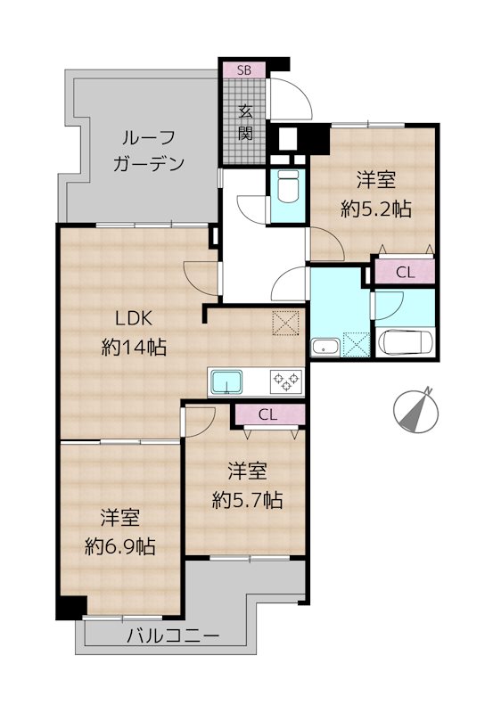 間取図・土地図