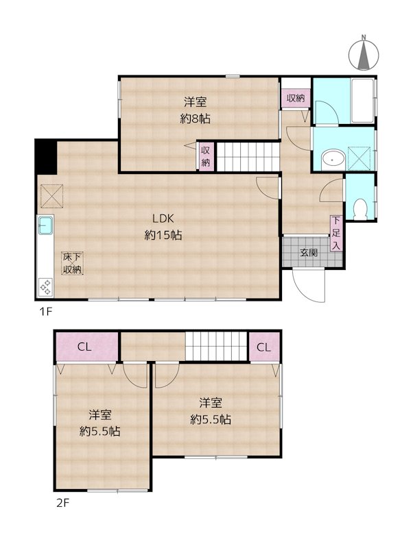 間取図・土地図