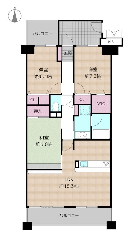 間取図・土地図