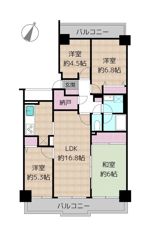 間取図・土地図