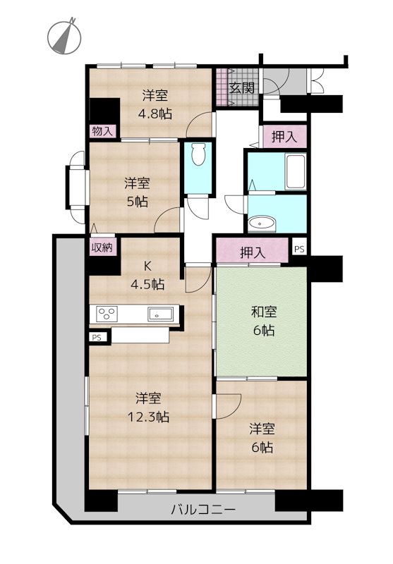 間取図・土地図