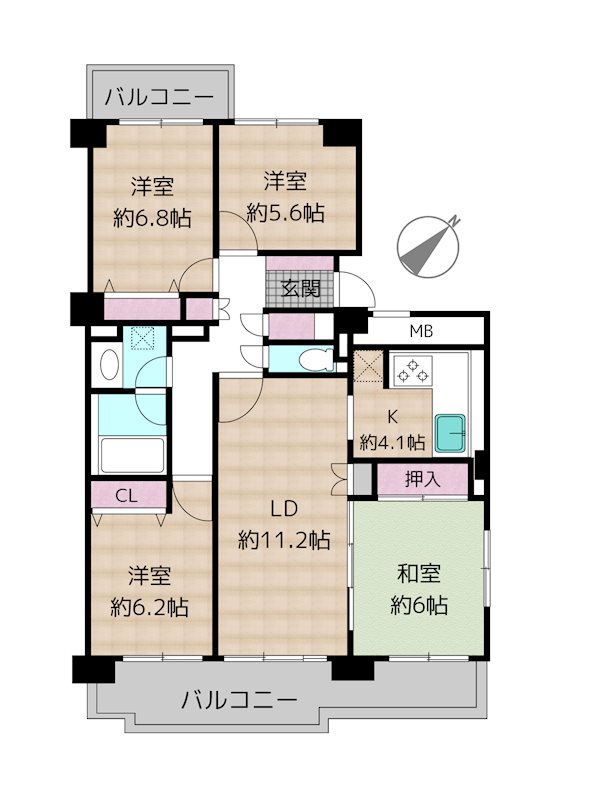 間取図・土地図