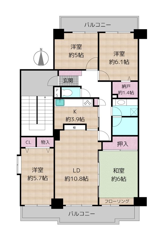 間取図・土地図