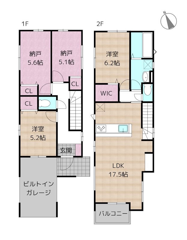 間取図・土地図
