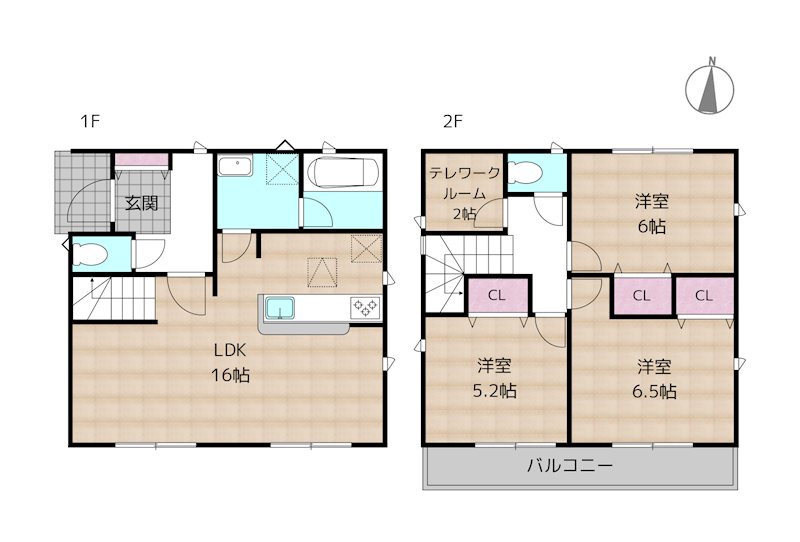 間取図・土地図