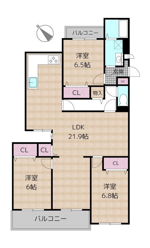 間取図・土地図