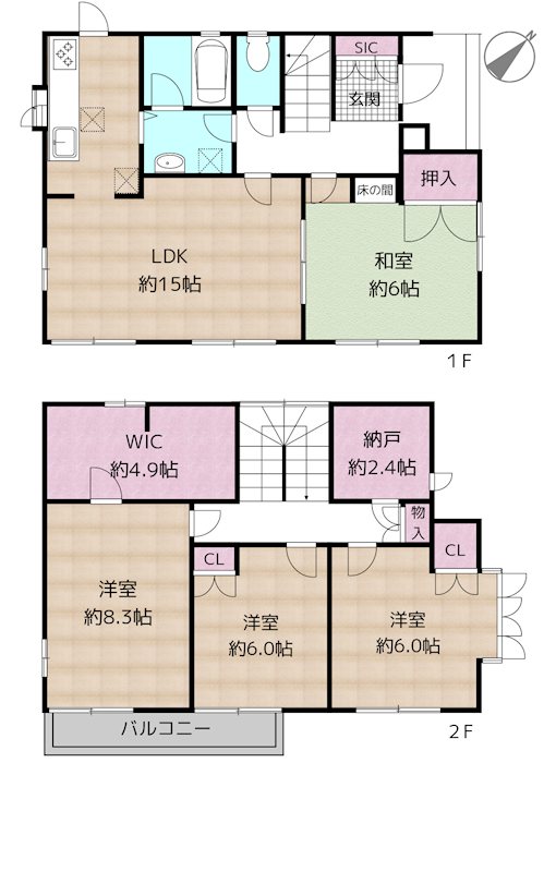 間取図・土地図