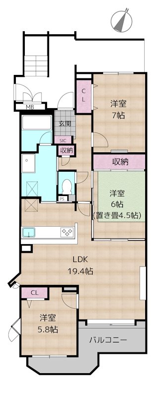 間取図・土地図