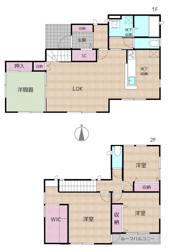 間取図・土地図